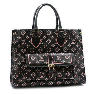 Louis Vuitton Fall You onthego Go Monogram Black Pink Tote Bag Shoulder